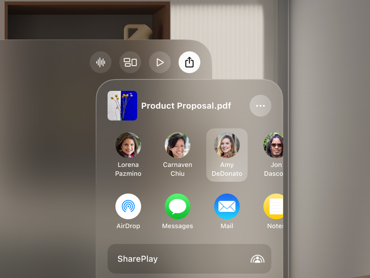 Export to PDF and USDZ